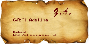 Gál Adelina névjegykártya